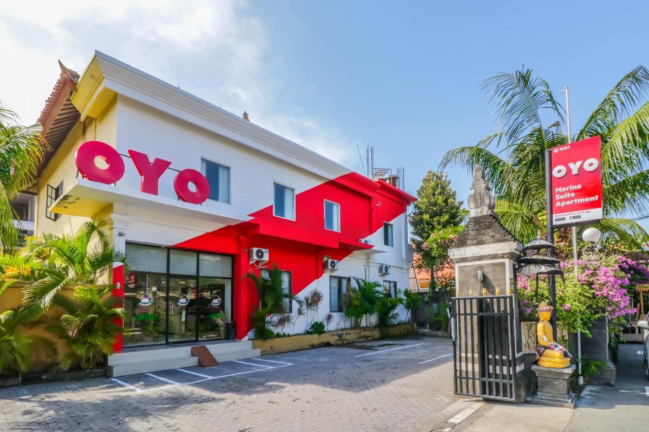 Oyo 1684 Marina Suite Apartment Bali سانور المظهر الخارجي الصورة